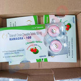 KAMAGRA CHEWABLE 100 mg – Masticable y Eficaz